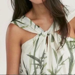 Massimo Dutti Printed Silk Dress